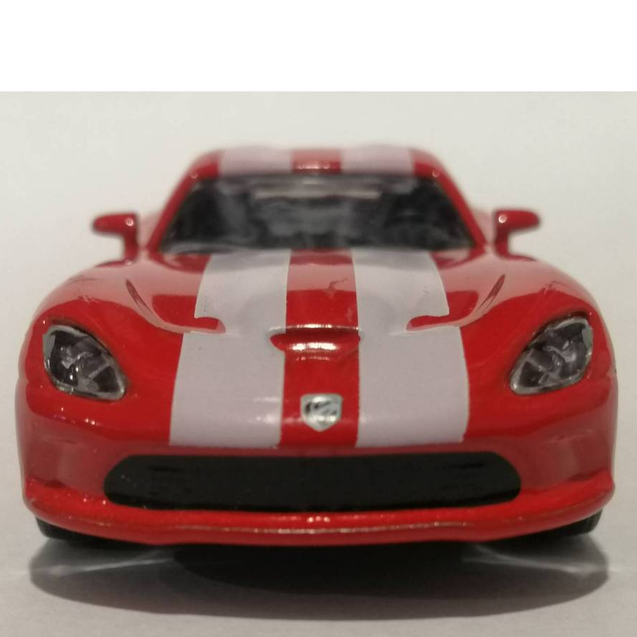 โมเดลรถ Majorette Dodge SRT Viper Red Premium Cars Scale 1: 60 No Package