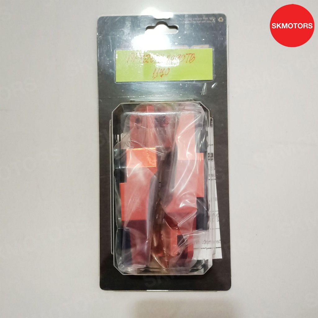 อะไหล่แต่ง H2C ชุดแต่งวางเท้าหน้า สีส้ม รหัสสินค้า APK26H64390TB สำหรับรถ HONDA MSX125 SF แท้เบิกศูน