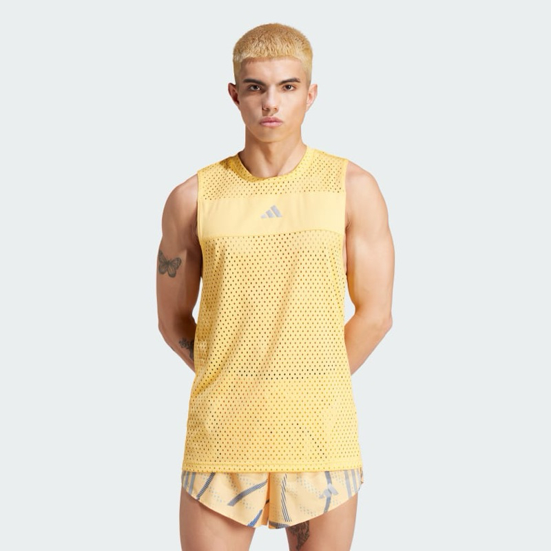 พร้อมส่ง : เสื้อกล้าม สำหรับวิ่ง BREAK THE NORM (BTN) สีเหลือง