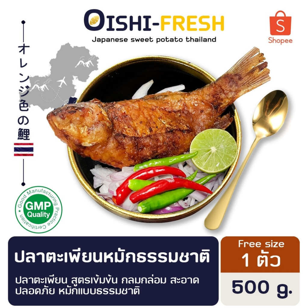 ปลาส้มปลาตะเพียน 500 กรัม กลิ่นหอม กลมกล่อม สูตรเข้มข้น หมักแบบธรรมชาติ เคลมได้ 1-2 วัน
