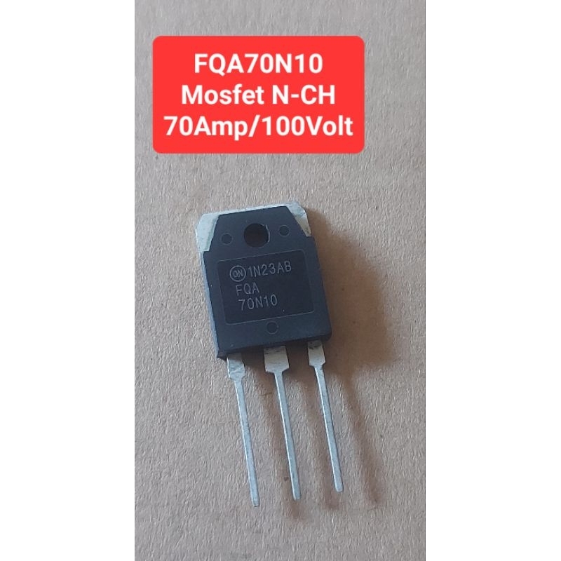 FQA70N10 Mosfet N-CH 70Amp/100Volt