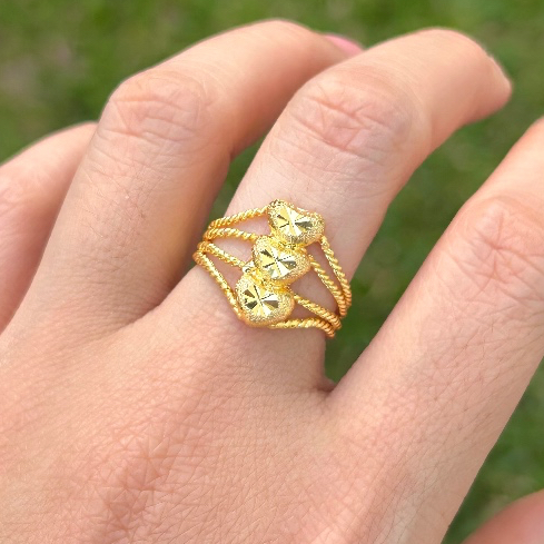 แหวนทองหุ้มเศษทองเยาวราช - รูปที่ 2