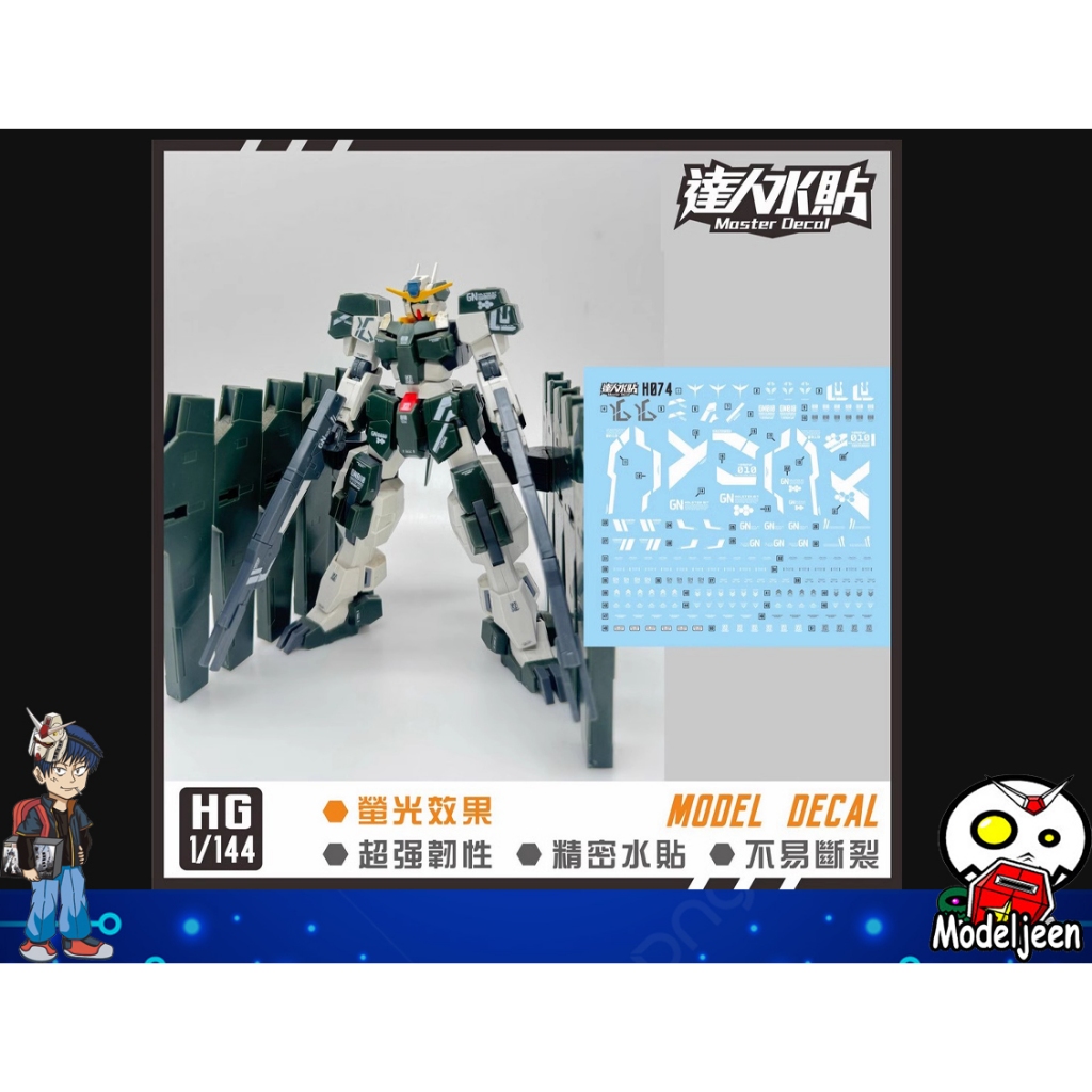 (Master Decal) Water Decal H074 HG1/144 GGundam Zabanya (Final Battle Ver.)