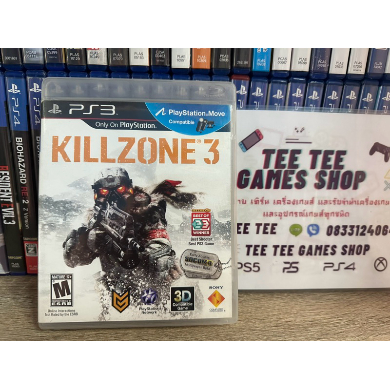 killzone 3 ps3 แผ่นมือสอง ภาษาอังกฤษโซน1