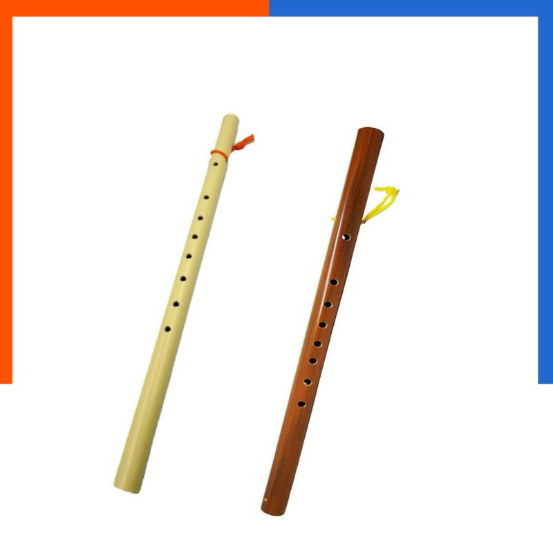 ขลุ่ยไทย ขลุ่ยเพียงออ ขาว/น้ำตาล รุ่นหนา อย่างดี ใช้ออกงานได้ ขนาดมาตฐาน 44.3 เซน สำหรับฝึกเรียน US.Station