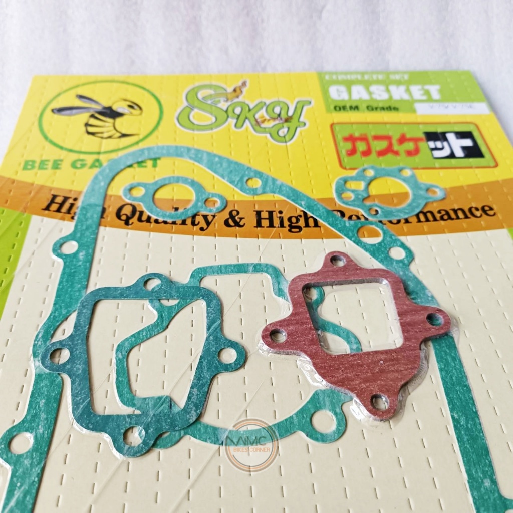 สำหรับ YAMAHA V75 V75E ปะเก็นเครื่อง ชุดใหญ่ ชุดซิลเครื่อง 5 ตัว งานใหม่ เนื้อปะเก็นดี (Y-GK-0021/Y-OS-0013) - รูปที่ 2