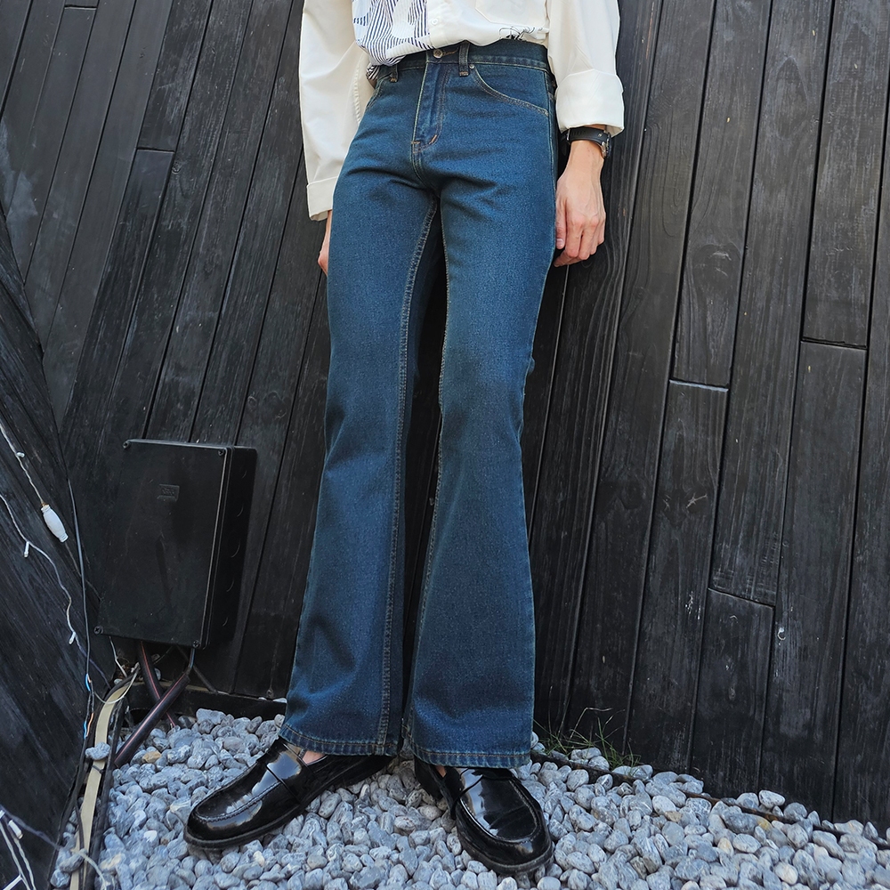 golden zebra jeans กางเกงยีนส์ขาม้าเอวสูงสีสนิมเขียว สีดำซุปเปอร์แบล็ค #229GR