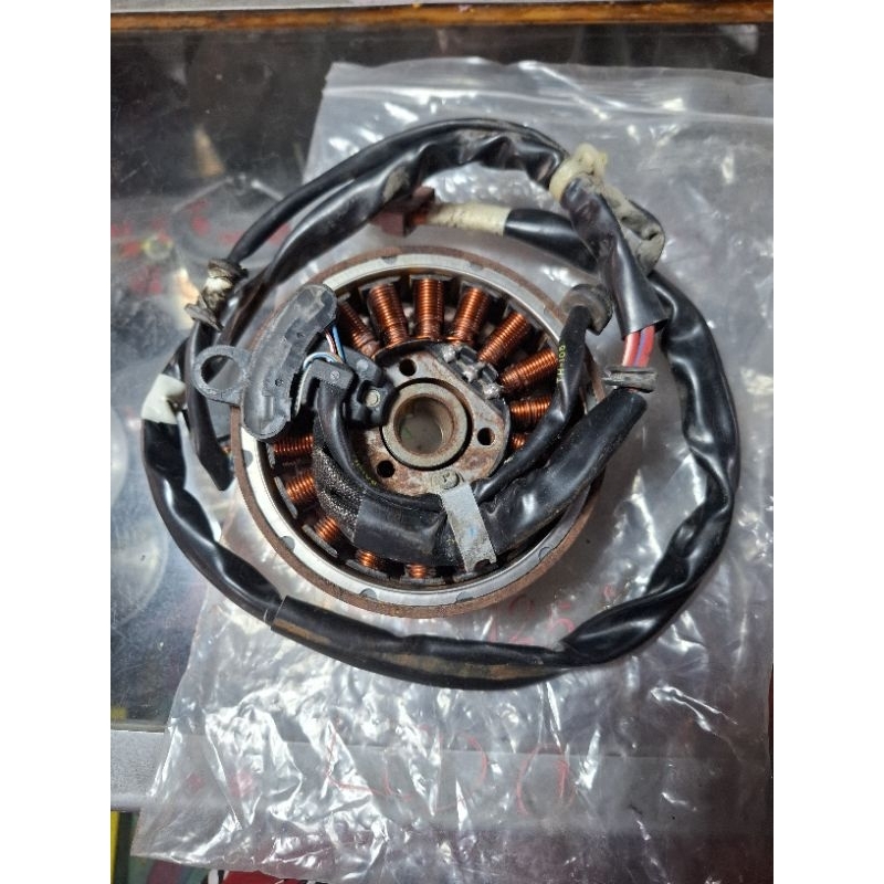 มัดไฟ+จานไฟ ฮอนด้า คลิก125i LED ปี14-17 ตัวแรก แท้ติดรถ มือ2 พร้อมใช้งาน สามารถใช้งานได้จริง