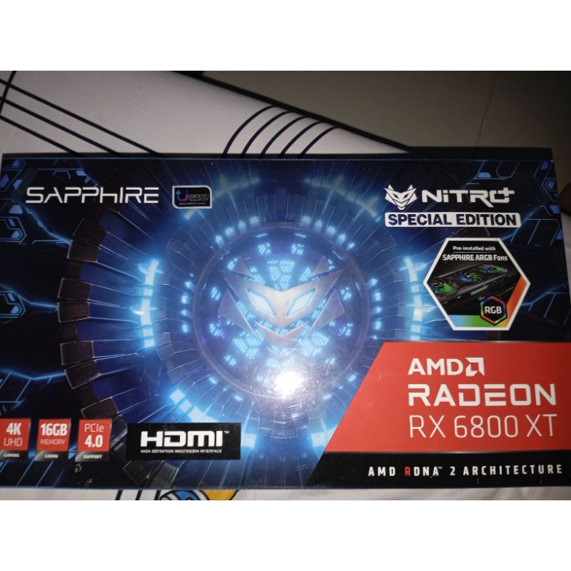 AMD RX6800XT sapphire nitro+ มือสอง