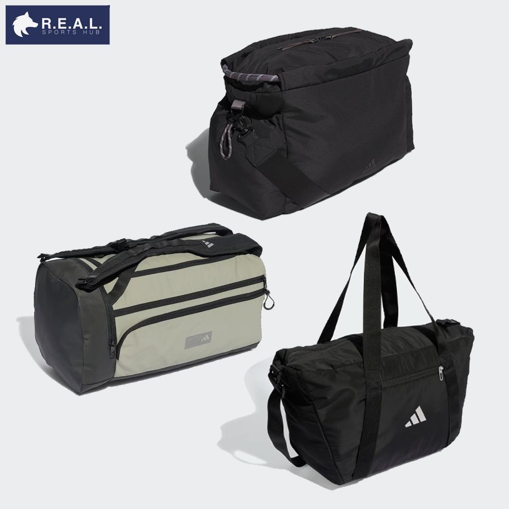 กระเป๋าดัฟเฟิล/กระเป๋าใส่เสื้อผ้า Adidas สำหรับใส่อุปกรณ์ออกกำลังกายและเสื้อผ้า [IQ0904 IK4794 JE322
