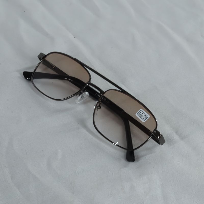 แว่นตา(สายตายาว)แว่นใส่อ่านหนังสือเลนส์บวกกรอบเต็ม เลนส์สีชา - รูปที่ 5