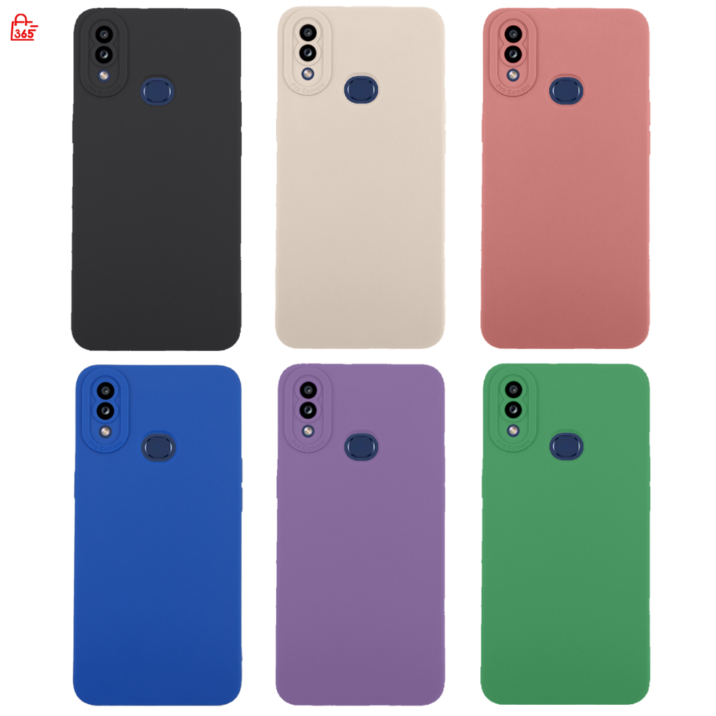 เคส สำหรับ Samsung Galaxy A10s เคสซิลิโคนนิ่ม กันกล้อง TPU สีพื้น