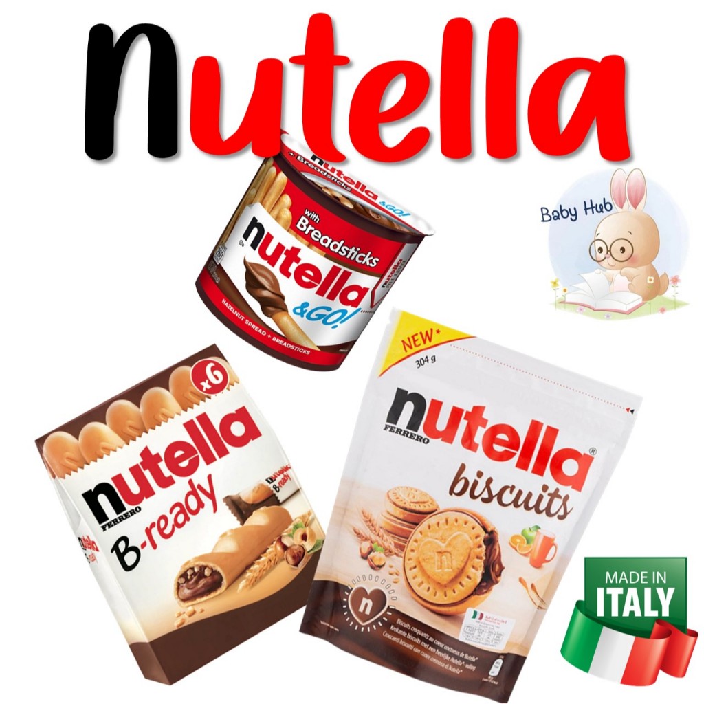 Nutella Biscuit นูเทลล่าบิสกิต  ลอทใหม่ Nutella B Ready 6pcs  Nutella Go สินค้านำเข้า🍫