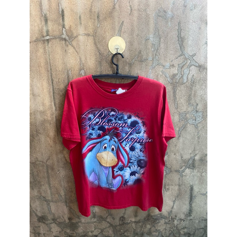 เสื้อ Eeyore  Disney สีแดง(XL)