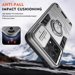 เคสกันกระแทก สไลด์กล้อง สำหรับ Xiaomi Mi15T Pro Mi14T Mi14Tpro Mi14T Pro Mi10T Mi10Tpro เคสขาตั้ง แหวน