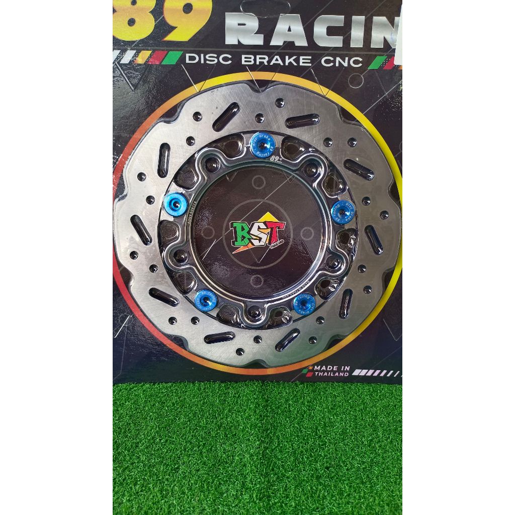 จานเบรค Pcx160 89racingแท้ จานเบรคแต่ง จานแต่ง จานดิส งานไทย ตรงรุ่น จานหน้า ขนาด220มิล