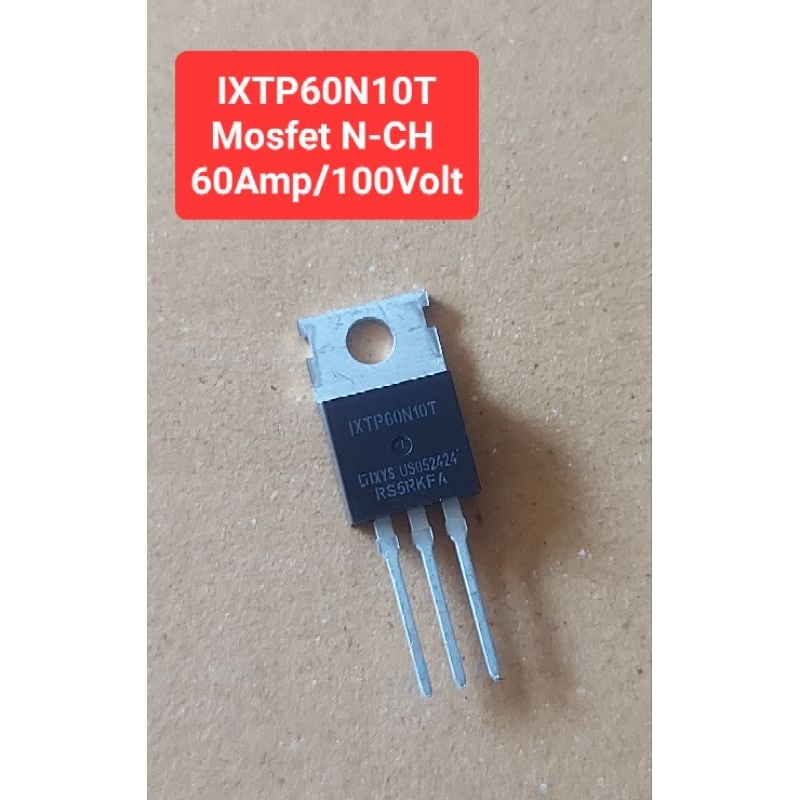 IXTP60N10T Mosfet N-CH 60Amp/100Volt