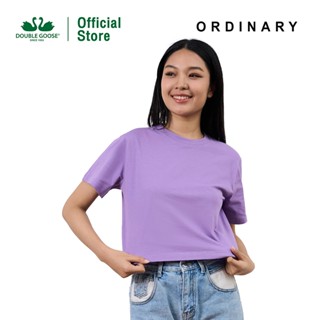 ห่านคู่ เสื้อครอปผู้หญิง รุ่น Ordinary (ม่วงอ่อน,เขียวเฟิน,เ…