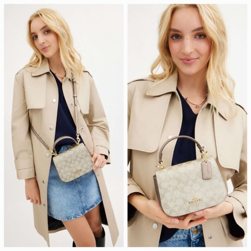(ใช้ code 10-30%) กระเป๋าสะพายข้าง coach CX576 (ทักมาก่อนกดซื้อนะคะ​ ขายหลายช่องทาง)​