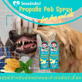 สเปรย์พ่นปากสัตว์เลี้ยง โพรพอลิส โคตรรักสัตว์ Spray 20 มล.