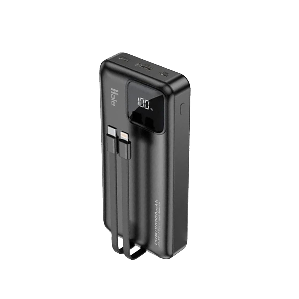 Hoco  แบตสำรอง 20,000mAh  พร้อมสายในตัว powerbank ชาร์จเร็ว มีมอก. DB66A G93