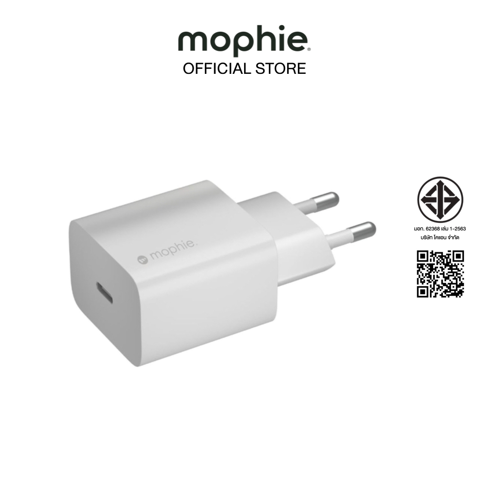 อแดปเตอร์ Mophie-Accessories-Wall Adapter-USB-C-PD-30W-White-THI
