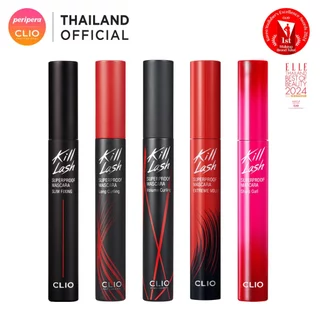 CLIO KILL LASH SUPERPROOF MASCARA : คลีโอ มาสคาร่า สูตรกันน้ำ กันเหงื่อ