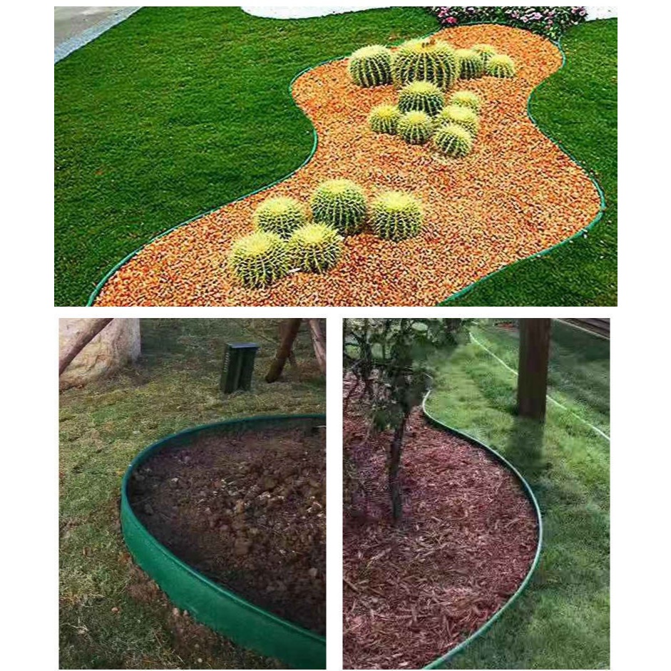 (พร้อมส่งในไทย) ขอบกันดิน ขอบกั้นดิน ที่กั้นดินสวน สูง5 ยาว 2-5-10เมตร ( พร้อมตะปู) ขอบกันดินจัดสวน - รูปที่ 2