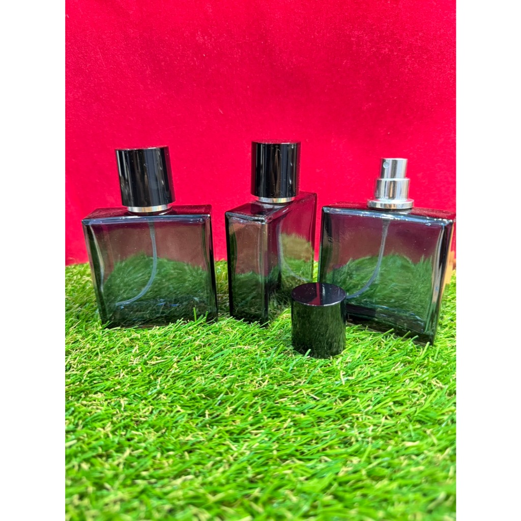 ขวดน้ำหอม บลูช้าน 50 ml. (ขวด+หัวสเปรย์+ฝาปิด) ขวดสเปรย์น้ำหอม ขวดรีฟิล พกพา ใส่น้ำหอม ขวดสเปรย์เปล่า สินค้าคุณภาพ - รูปที่ 3