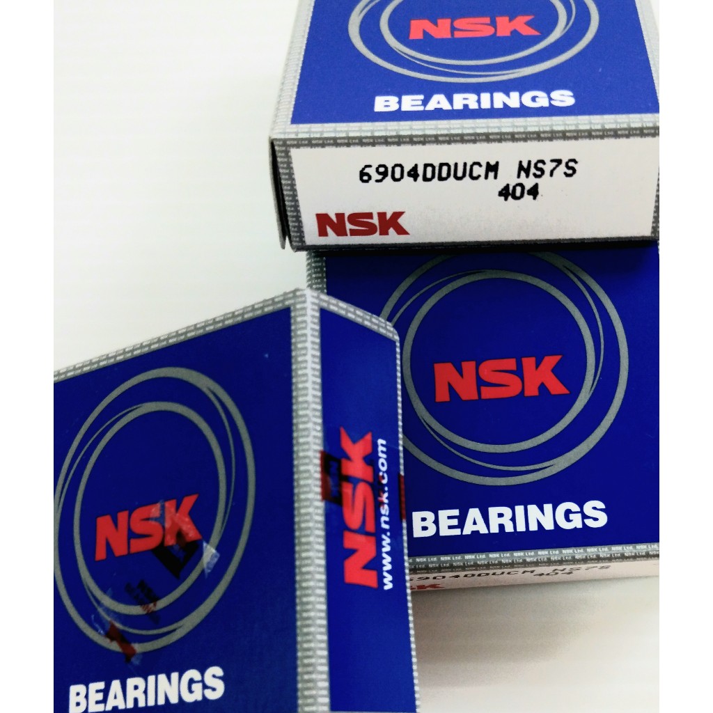 (ราคาต่อตลับ) ตลับลูกปืน NSK 6904DDNS 6904ZZCM ตลับลูกปืนเม็ดกลมร่องลึก
