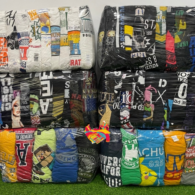 Up 17/1/69✅ SET 10 ตัว เสื้อมือสอง USA แพ็คกระสอบจิ๋วพร้อมขาย คละเกรด A-B-C คละไซซ์ ราคาถูก พร้อมส่ง