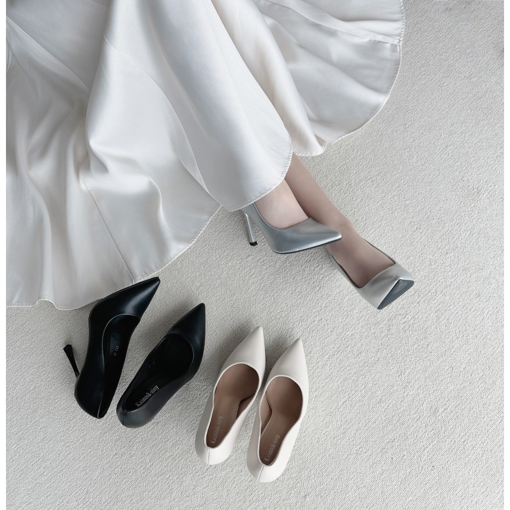 รองเท้าส้นสูง High Heels ส้นสูง4นิ้ว รองเท้าkaimooksissy 777