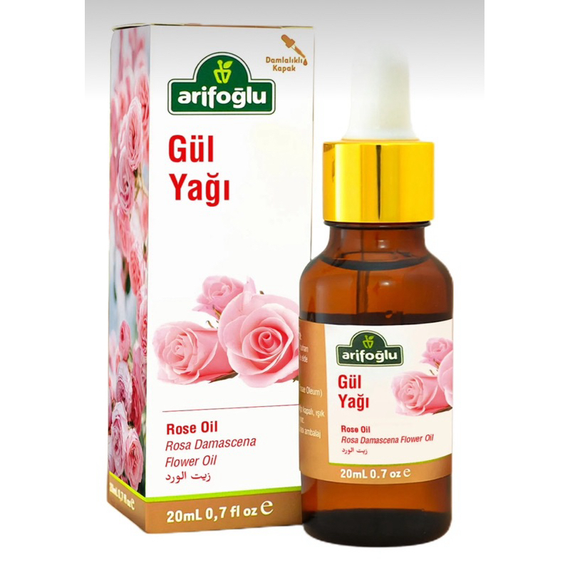 Arifoglu Rose oil น้ำมันกุหลาบ 100 ml ; Rose oil 20 ml