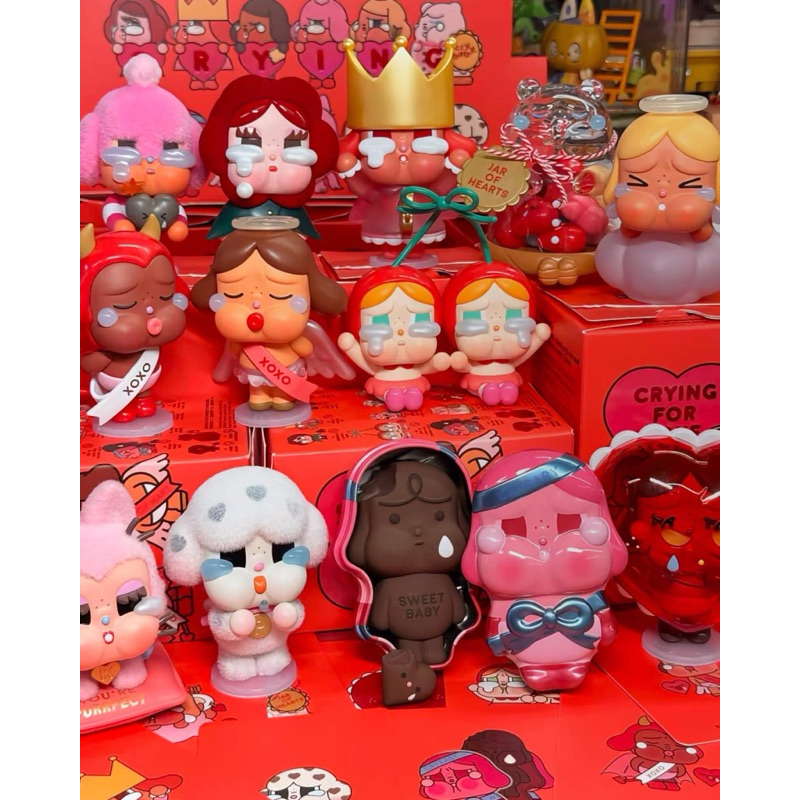 พร้อมส่งจากไทย [ยกบ็อก] CRYBABY Tears of Cupid Series Popmart ของแท้