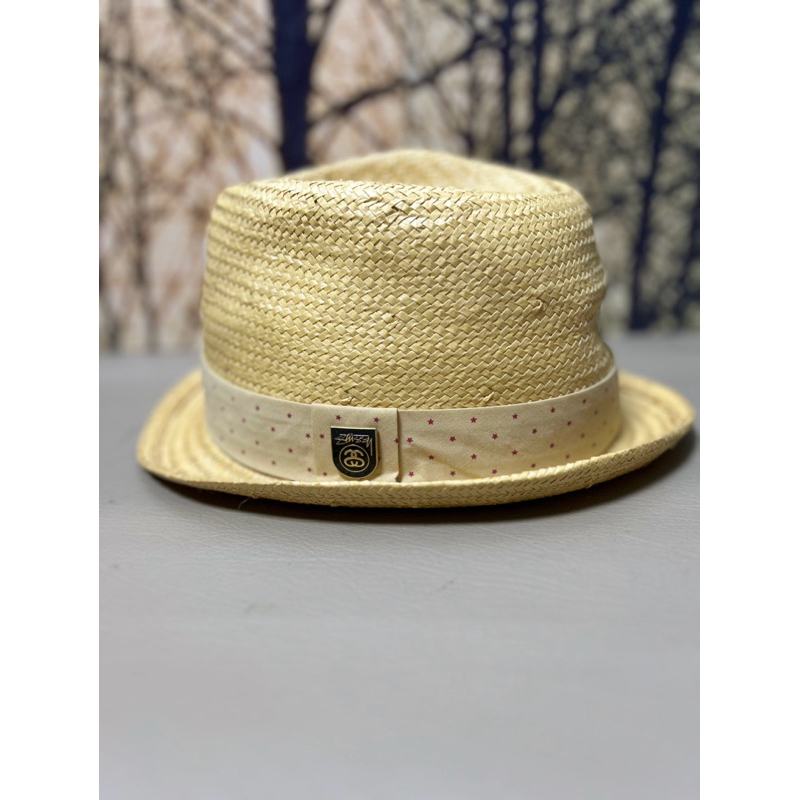 stussy straw hat  90’s (used)