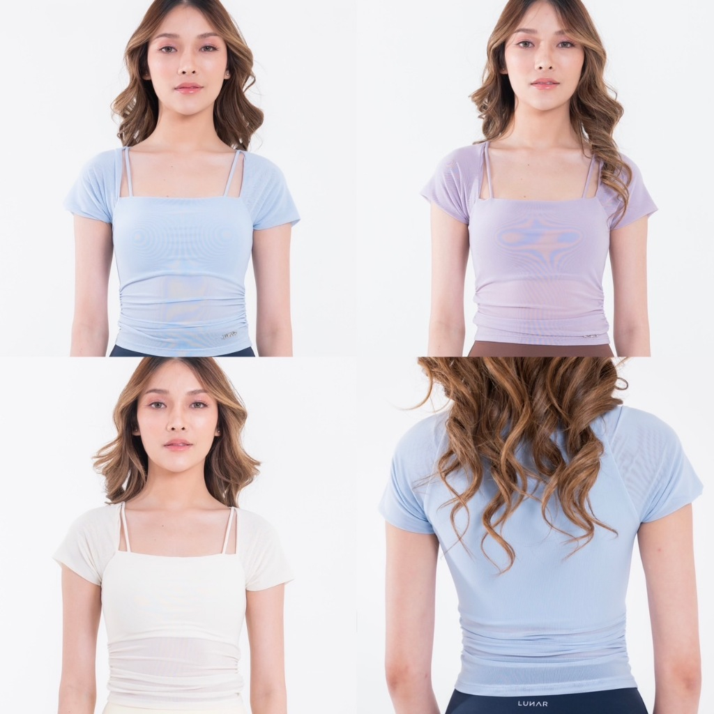 Lunar Gymwear - Bella Bra ชุดออกกำลังกายแบบ Socute สำหรับวันชิลๆ เรียบง่ายใส่สบายๆใส่ได้ทุกวัน