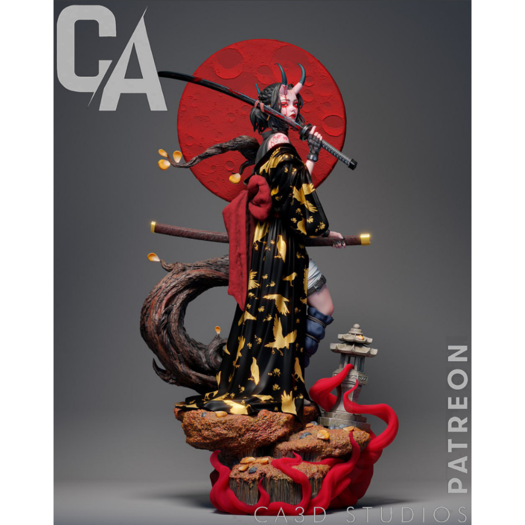 Oni (CA3D)(3D Print Model ไม่ทำสี)