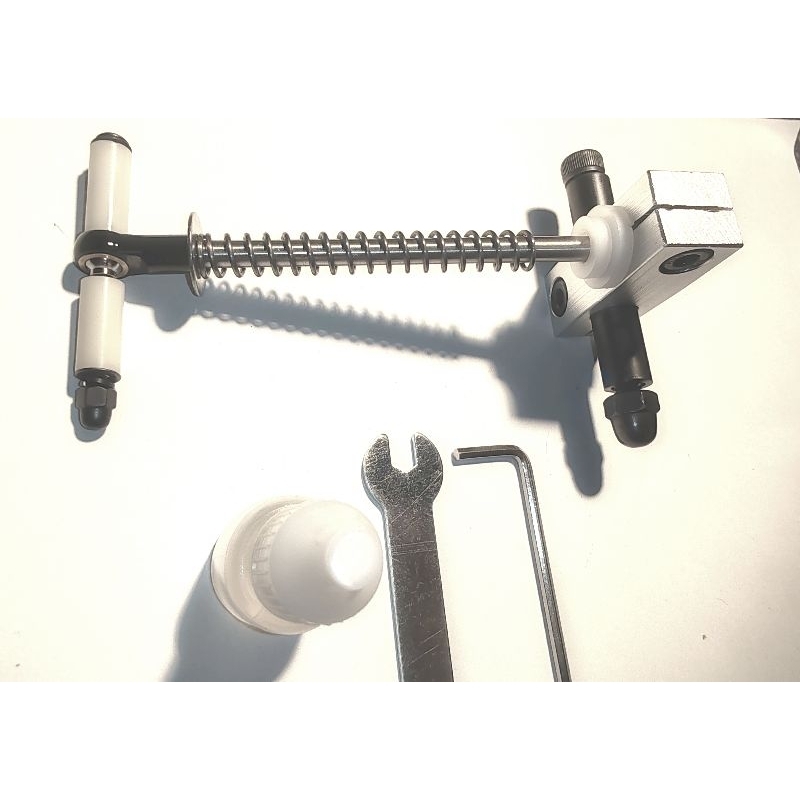 Moza sr-p lite accelerator & clutch pedal damper modifying kit for sim racing, by Seven7