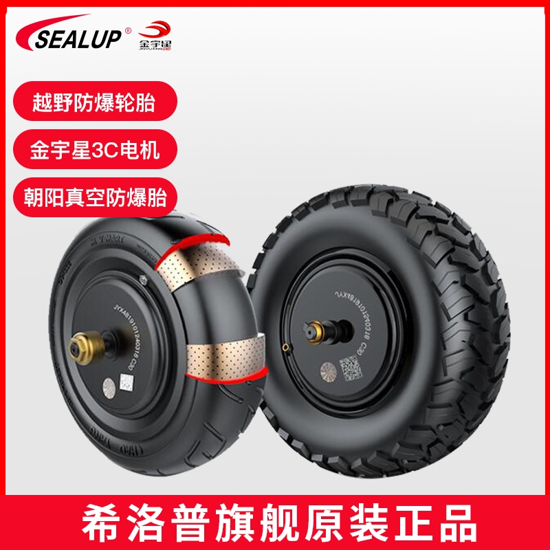 SEALUP อุปกรณ์เสริมสกู๊ตเตอร์ไฟฟ้าแท้ 500/1000W มอเตอร์ ยางป้องกันการระเบิด electric scooter