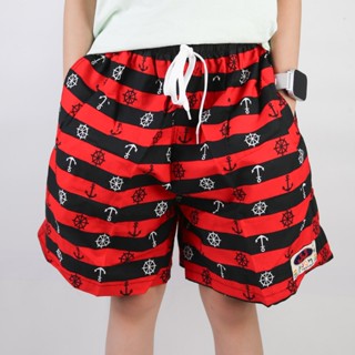 กางเกงเจเจขาสั้น ลายสมอ ใส่สบาย