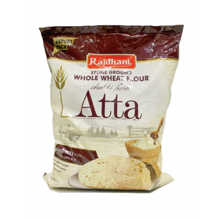 Rajdhani Chakki Fresh Atta 5 KGS (Whole Wheat Flour) แป้งโฮลวีต
