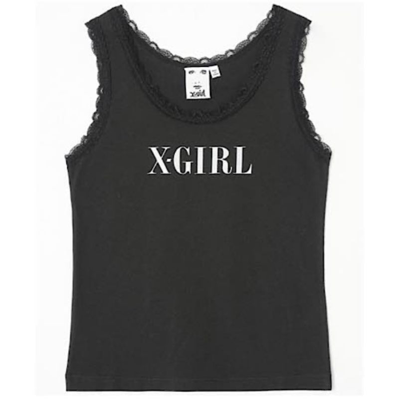 NEW !!!X-girl LACE TANK TOP