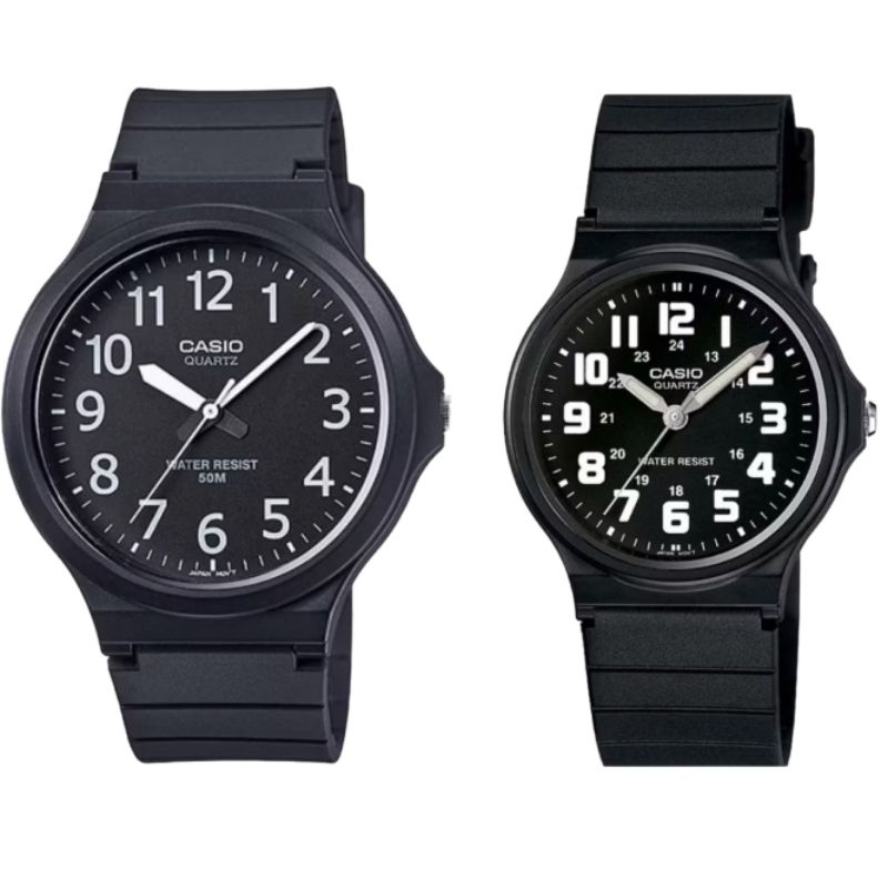 CASIOนาฬิกาคู่รุ่น MW-240-1B MQ-71-1Bของแท้รับประกัน 1ปี