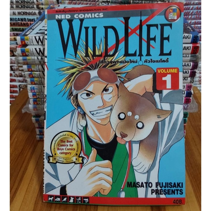 หนังสือการ์ตูนญี่ปุ่น มังงะ สัตว์แพทย์มือใหม่ หัวใจเมโลดี้ WILD LIFE แบ่งเล่ม ขายแยกเล่มหนังสือหลายราคาขายตามสภาพครับA12