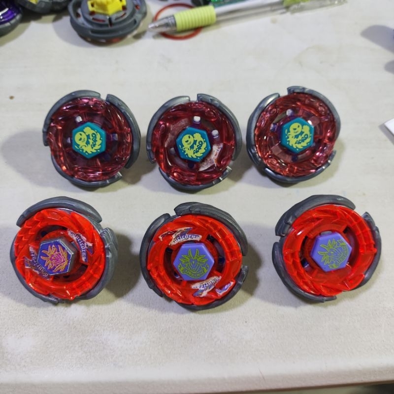 🇹🇭Beyblade metal เบย์เบลด เมทัล มือ2 no. Storm Capricorn / Storm Aquario