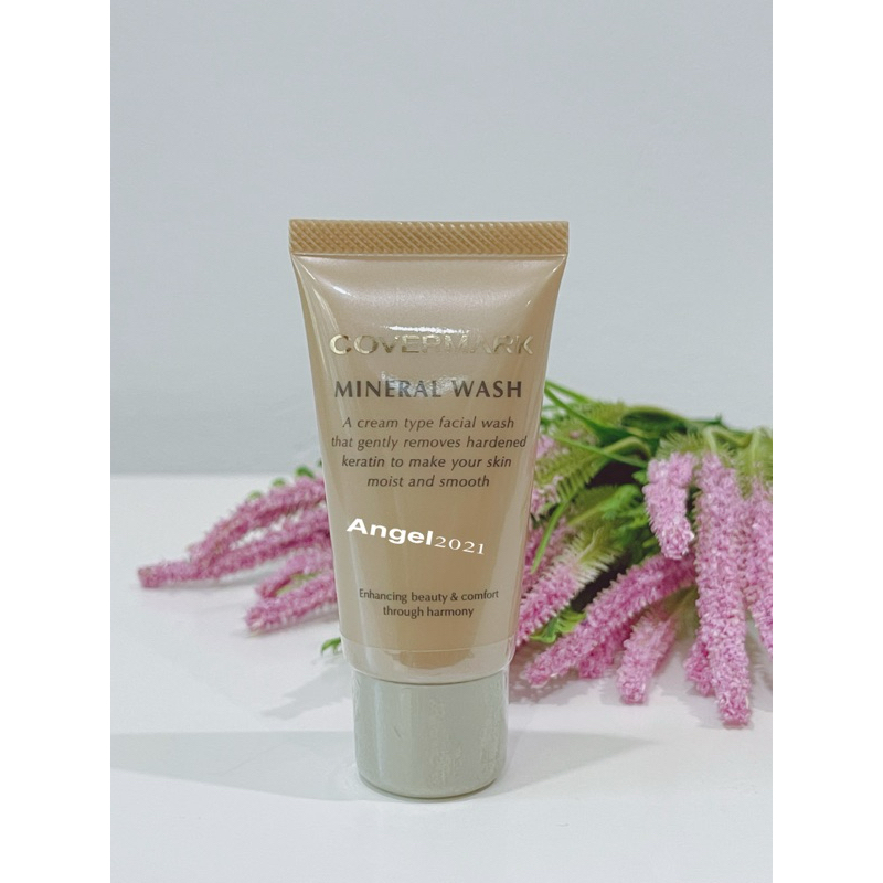 โฟมล้างหน้า-สูตรโคลนผสมน้ำแร่-Covermark-Mineral-Wash-125g( +ฟองน้ำตีโฟม)