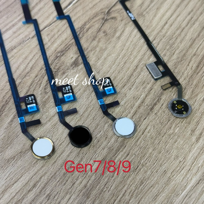 แพรปุ่มโฮม สำหรับ Gen7 10.2 (2019) gen8   gen9 pro9.7（2016） แพรโฮม Home Gen7 10.2 (2019) A2179,A2198,A2200