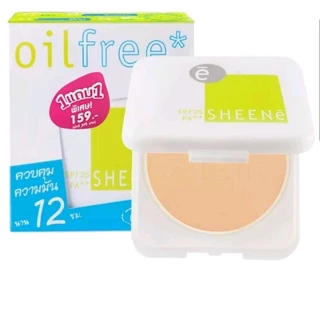 Sheene รีฟิล 8กรัม แถม รีฟิล 8กรัม Sheene Oil Free แป้งควบคุมมัน 12 ชั่วโมง แป้ง ชีนเน่ ออยล์ฟรี รีฟิล s.4