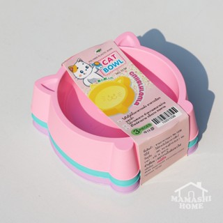 ชามอาหารสัตว์ ขนาด 4.5 นิ้ว แพ็ค 3 ใบ ขนาด 6 นิ้ว 3ใบ ชามข้า…