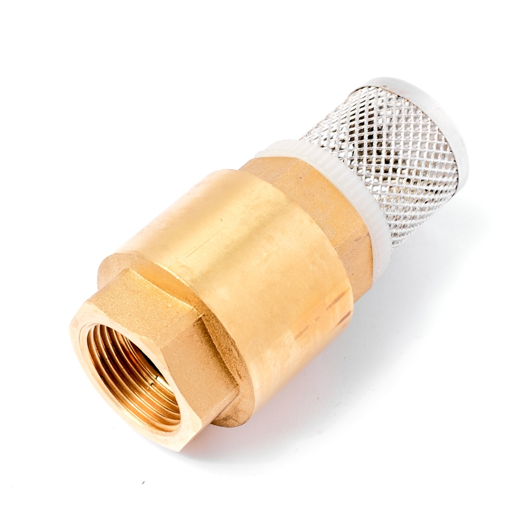 ANA ฟุตวาล์วสปริง ขนาด 3/4 นิ้ว รุ่น 116 (รุ่นถอดได้) หล่อขึ้นรูปด้วยทองเหลือง ลิ้นทำจากไนล่อนแท้ (เ